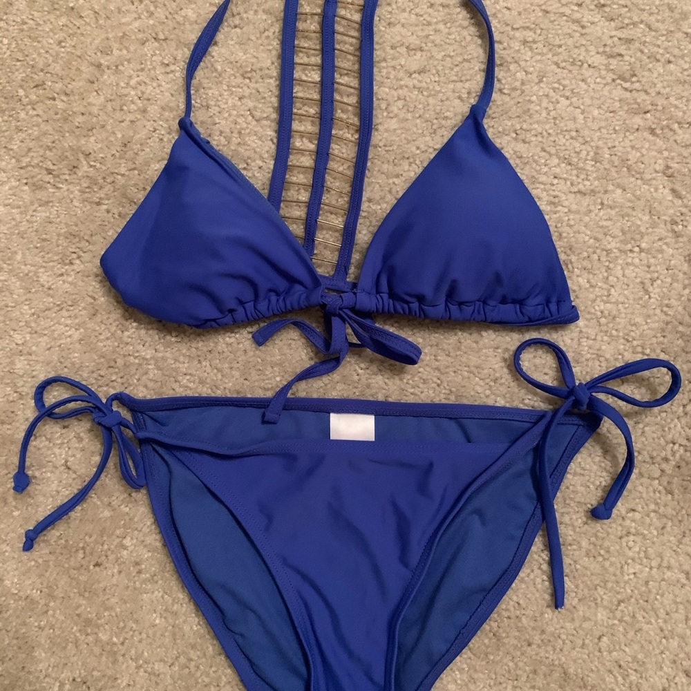 Blue Bikini Set